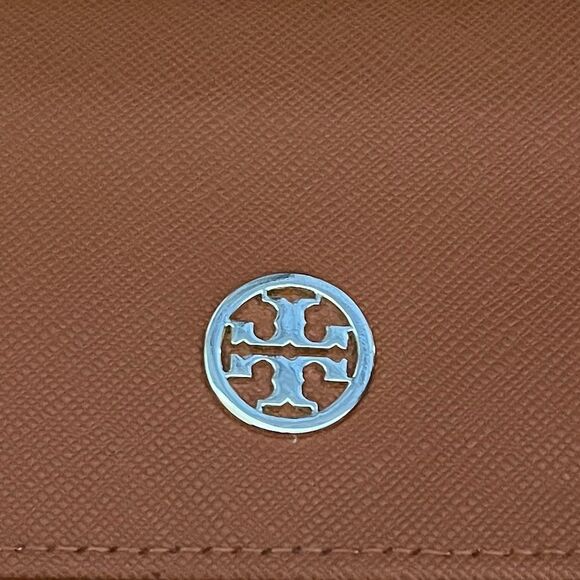 Tory Burch Orange and Gold Eyewear Case - Picture 4 of 5